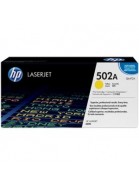 HP 502A Original Toner Cartridge - Single Pack - Laser - 4000 Pages - Yellow - 1 Each 3600 SERIES 4K PAGE YLD @5% COV