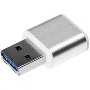 49839 - Verbatim 16GB Mini Metal USB 3.0 Flash Drive - Brushed Silver - 16 GB - Retractable
