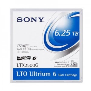 Sony LTX2500G Data Cartridge LTO6 Tape