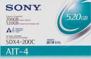 Sony SDX4-200C AIT-4 Tape Cartridge