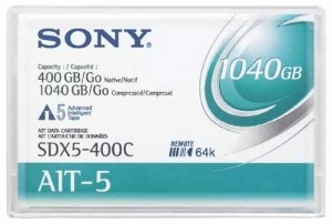Sony SDX5-400C AIT-5 Tape Cartridge