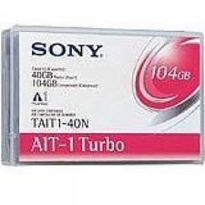 Sony TAIT1-40NWW AIT-1 Turbo Tape Cartridge - 40 GB Native/104 GB Compressed - 610.24 ft Tape Length